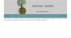 Desktop Screenshot of ciennamoon.com