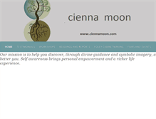 Tablet Screenshot of ciennamoon.com